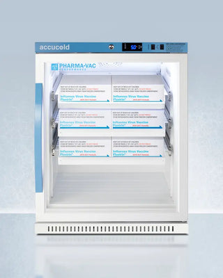 Accucold ARG6PVDR 6 Cu.Ft. ADA Height Vaccine Refrigerator with Removable Drawers-1