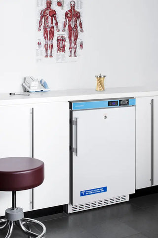 Accucold ACF33L 20" Wide Built-In Pharmacy All-Freezer, ADA Compliant, Frost-Free Vaccine Storage Freezer