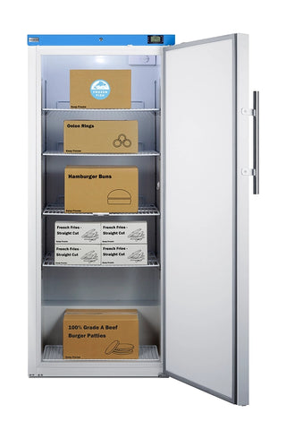 Accucold AFM19W 31`` Wide Upright Manual Defrost Freezer 18 cu.ft
