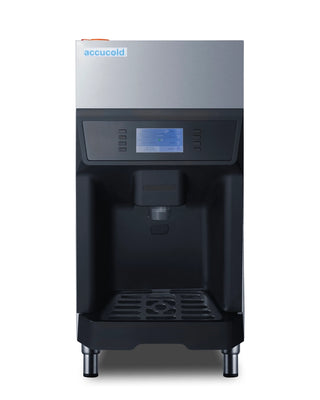 Accucold AIWD220FLTR 14`` Wide 220 lb. Ice and Water Dispenser with Filter Kit, Ice Storage Capacity 6.2 lbs