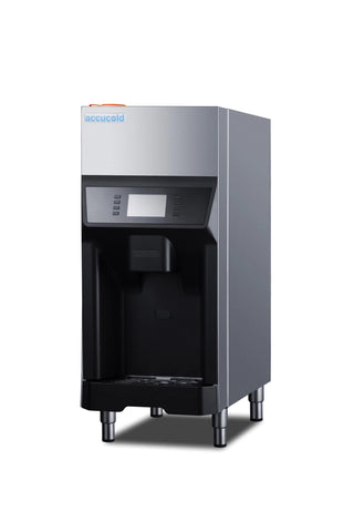 Accucold AIWD220FLTR 14`` Wide 220 lb. Ice and Water Dispenser with Filter Kit, Ice Storage Capacity 6.2 lbs
