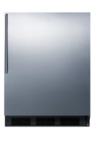 Accucold AL752BKBISSHV 24" Built-In All-Refrigerator, ADA Compliant, 5.5 cu.ft