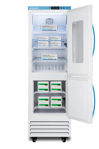 Accucold ARFG15PVDLPW 24`` Wide Performance Series Refrigerator-Freezer Combo with Wireless PharmaWatch Monitoring, Vaccine Storage2