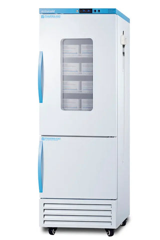 Accucold ARFG18PVDLPW 28" Wide Performance Series All-Refrigerator/All-Freezer Combination with Wireless Temperature Monitoring 