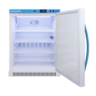 Accucold ARS6MLMC 24" MOMCUBE Breast Milk Refrigerator with Antimicrobial Handle, 6 Cu. Ft.