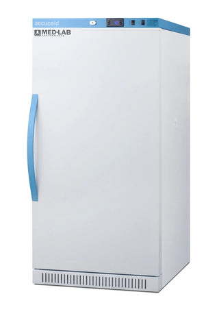 Accucold ARS8MLDR 24" Upright Laboratory Refrigerator with Removable Drawers, 8 Cu. Ft.