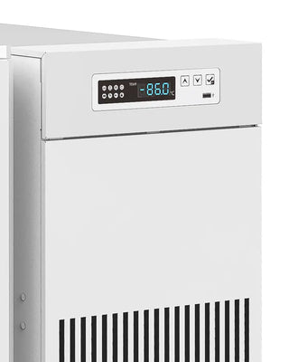 Accucold AULT50PSR12 1.8 Cu.Ft. -86ºC Ultra Low Upright Freezer with Two Freezer Racks