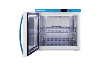 Accucold AWC2PBLHD 24`` Wide Performance Series Blanket Warmer with Glass Door and Left Hand Door Swing