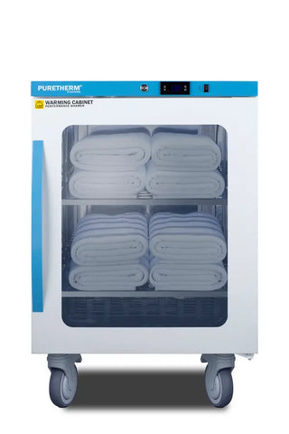 Accucold AWC6PB 24" Wide Performance Series Blanket Warmer with Glass Door, 5.22 cu.ft.