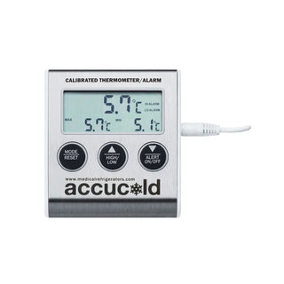 Accucold AlarmKIT Temperature Alarm with NIST Calibration, Digital Display, Audible/Visual Alerts 