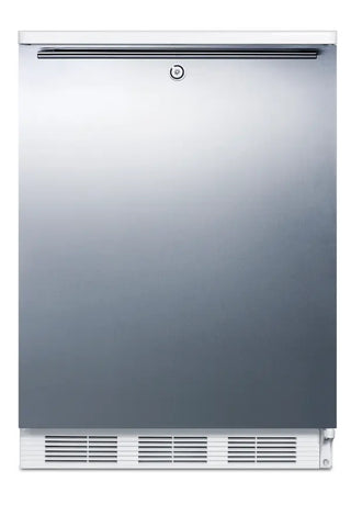 Accucold CT66LWBISSHH 24" Wide Built-In Refrigerator-Freezer, 5.1 cu.ft.
