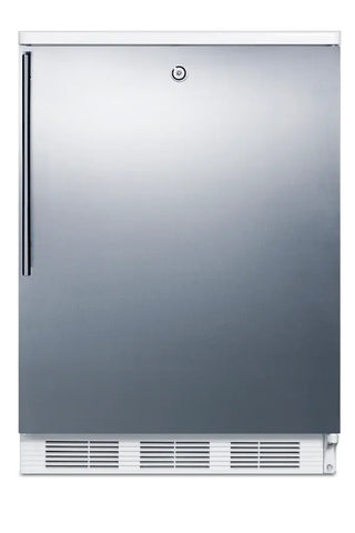 Accucold CT66LWBISSHV 24" Wide Built-In Refrigerator-Freezer, 5.1 cu.ft. 