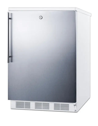 Accucold CT66LWBISSHV 24" Wide Built-In Refrigerator-Freezer, 5.1 cu.ft. 