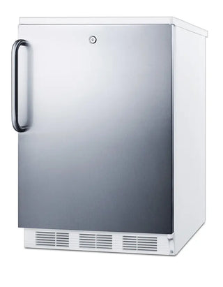 Accucold CT66LWBISSTBADA 24" Wide Built-In Refrigerator-Freezer, ADA Compliant, 5.1 cu.ft.