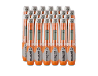 Accucold DLSA11CAL-24P Portable USB Temperature Data Logger Set, 24-Pack NIST-Calibrated Cold Chain 