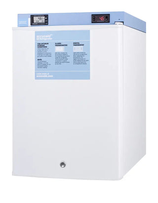 Accucold FF28LWHMED2 19" Compact All-Refrigerator MED2 Series with NIST Calibrated Thermometer, 2.4 cu.ft.