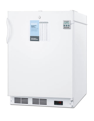 Accucold FF6LWBIPLUS2ADA 24" Wide Built-In All-Refrigerator ADA Compliant, NIST Calibrated Thermometer, 5.5 cu.ft. 