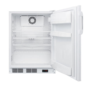 Accucold FF6LWBIPLUS2ADA 24" Wide Built-In All-Refrigerator ADA Compliant, NIST Calibrated Thermometer, 5.5 cu.ft. 