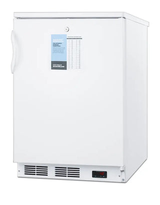 Accucold FF6LWPRO 24" Wide All-Refrigerator PRO Series with Digital Thermostat and Internal Fan, 5.5 cu.ft.