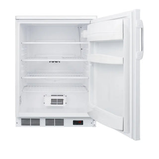 Accucold FF6LWPRO 24" Wide All-Refrigerator PRO Series with Digital Thermostat and Internal Fan, 5.5 cu.ft.