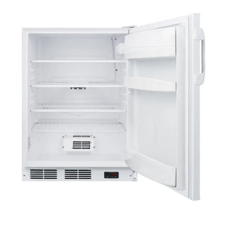 Accucold FF6LWPROADA 24" Wide ADA Height All-Refrigerator PRO Series with Digital Thermostat, 5.5 cu.ft.