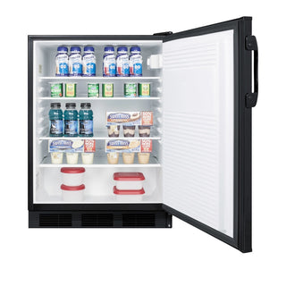Accucold FF7BKBIADA 24" Built-In All-Refrigerator, ADA Compliant, 5.5 cu.ft.