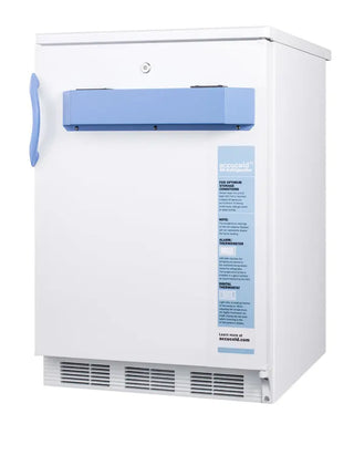 Accucold FF7LWBIMED2 24" Wide Built-In All-Refrigerator MED2 Series with NIST Calibrated Thermometer, 5.5 cu.ft.