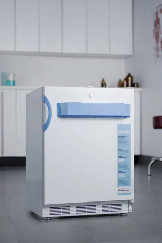 Accucold FF7LWBIMED2ADA 24" Wide ADA Height Built-In All-Refrigerator MED2 Series with NIST Calibrated Thermometer, 5.5 cu.ft.