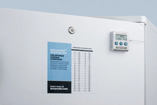 Accucold FF7LWBIPLUS2 24" Wide Built-In All-Refrigerator PLUS2 Series with NIST Calibrated Thermometer, 5.5 cu.ft.