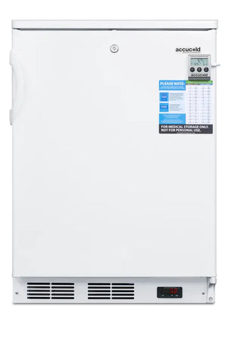 Accucold FF7LWBIVAC 24" Wide Built-In All-Refrigerator VAC Series for Vaccine Storage, 5.5 cu.ft.