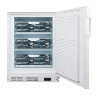 Accucold FF7LWBIVACADA 24" Wide ADA Height Built-In All-Refrigerator VAC Series for Vaccine Storage, 5.5 cu.ft.