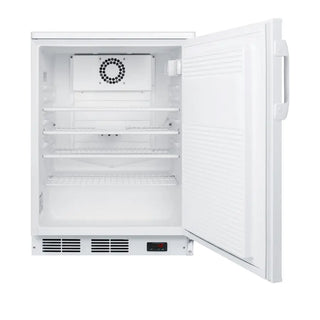 Accucold FF7LWPLUS2 24" Wide All-Refrigerator PLUS2 Series with NIST Calibrated Thermometer, 5.5 cu.ft.