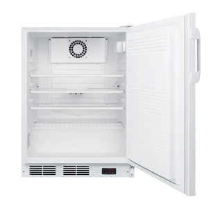 Accucold FF7LWPLUS2ADA 24" Wide ADA Height All-Refrigerator PLUS2 Series with NIST Calibrated Thermometer, 5.5 cu.ft.