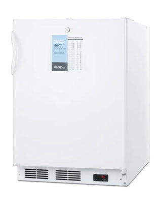 Accucold FF7LWPROADA 24" Wide ADA Height Built-In All-Refrigerator PRO Series with Digital Thermostat, 5.5 cu.ft.