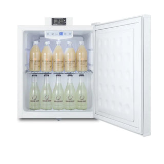 Accucold FFAR25L7NZ Compact 17" All-Refrigerator Nutrition Center Series with NIST Calibrated Thermometer, 1.7 cu.ft.