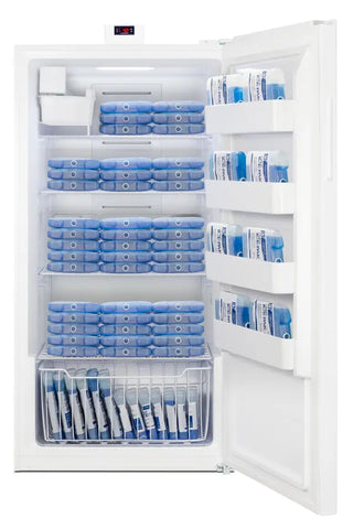 Accucold FFUF194IM 33" Wide Upright All-Freezer with Factory-Installed Icemaker, 17.0 cu.ft.