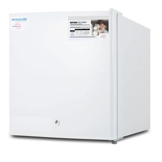 Accucold FS24LMC MOMCUBE 24" Wide Compact Breast Milk Freezer, 1.4 cu.ft., Manual Defrost