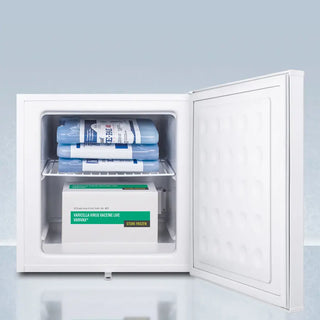 Accucold FS24LMED 24" Wide Compact All-Freezer with High/Low Temperature Alarm, 1.4 cu.ft.