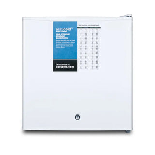 Accucold FS24LPRO 24" Wide Compact All-Freezer with Factory-Installed Probe Hole and Front Lock, 1.4 cu.ft.
