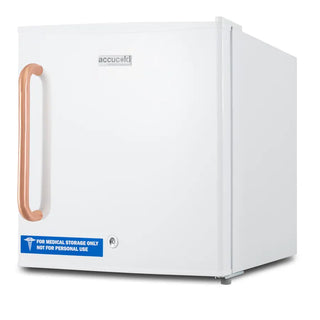Accucold FS24LTBC 24" Wide Compact All-Freezer with Pure Copper Antimicrobial Handle and Front Lock, 1.4 cu.ft.