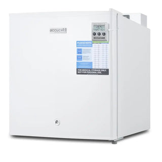 Accucold FS24LVAC 24" Wide Compact All-Freezer with NIST Calibrated Temperature Alarm and Self-Closing Door, 1.4 cu.ft.
