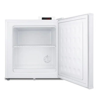 Accucold FS24LVAC 24" Wide Compact All-Freezer with NIST Calibrated Temperature Alarm and Self-Closing Door, 1.4 cu.ft.