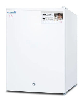 Accucold FS30LMC MOMCUBE 24" Wide Compact Breast Milk Freezer, 1.8 cu.ft., Manual Defrost