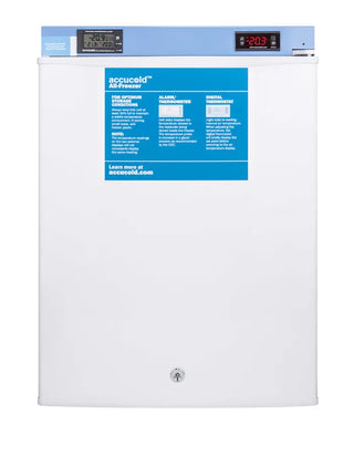 Accucold FS30LMED2 24" Wide Compact All-Freezer with NIST Calibrated High/Low Temperature Alarm, 1.8 cu.ft.