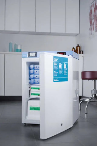 Accucold FS30LMED2 24" Wide Compact All-Freezer with NIST Calibrated High/Low Temperature Alarm, 1.8 cu.ft.