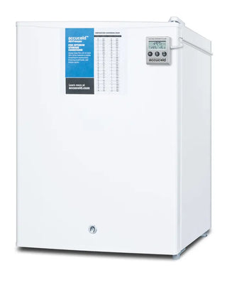 Accucold FS30LMED 24" Wide Compact All-Freezer with NIST Calibrated High/Low Temperature Alarm, 1.8 cu.ft.