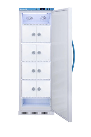 Accucold MLRS15MCLK 24" MOMCUBE Breast Milk Refrigerator, 15 Cu. Ft., 8 Lockers