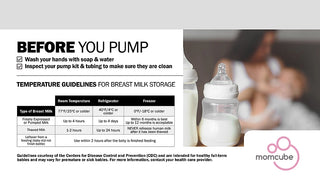 Accucold MLRS15MCLK 24" MOMCUBE Breast Milk Refrigerator, 15 Cu. Ft., 8 Lockers