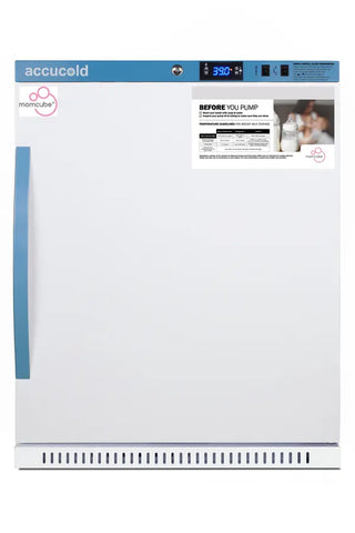 Accucold MLRS62BIADAMCLK 6 cu.ft. MOMCUBE ADA Compliant Breast Milk Refrigerator 