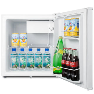 Accucold S19LWH 18" Compact Refrigerator-Freezer with Front Lock, 1.7 cu.ft.